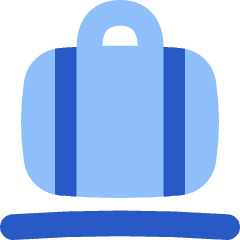 Briefcase Claim Icon from Flex Flat Set