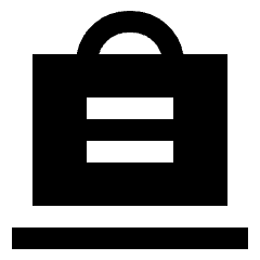 Briefcase Claim Icon from Sharp Solid Set