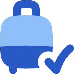 Carry On Bag Check Icon from Flex Flat Set