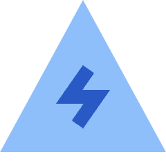 Dangerous Zone Sign Icon from Sharp Flat Set