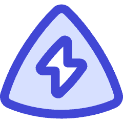 Dangerous Zone Sign Icon from Flex Duo Set