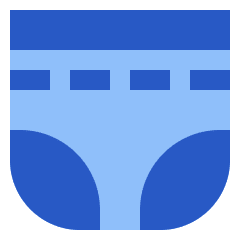 Diaper Icon from Sharp Flat Set