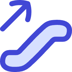 Escalator Up Icon from Flex Duo Set