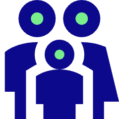 Family Restroom Icon from Sharp Pop Set