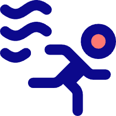 Fire Evacuation Icon from Core Pop Set