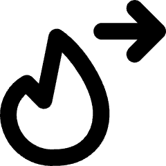 Fire Exit Icon from Micro Line Set