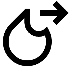 Fire Exit Icon from Sharp Line Set