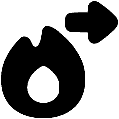 Fire Exit Icon from Plump Solid Set