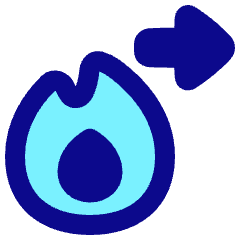 Fire Exit Icon from Plump Pop Set