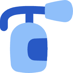 Fire Extinguisher Sign Icon from Flex Flat Set