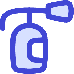 Fire Extinguisher Sign Icon from Flex Duo Set