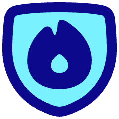 Fire Protection Area Icon from Plump Pop Set