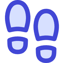 Footprint Icon from Flex Duo Set