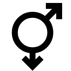 Gender Gay 2 Icon from Sharp Line Set