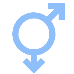 Gender Gay 2 Icon from Sharp Flat Set