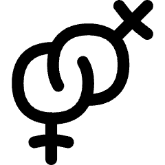 Gender Lesbian 1 Icon from Flex Line Set