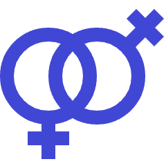 Gender Lesbian 1 Icon from Sharp Duo Set