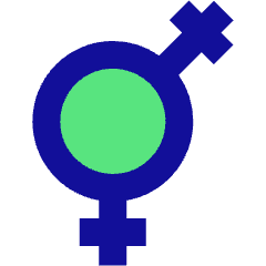 Gender Lesbian 2 Icon from Sharp Pop Set