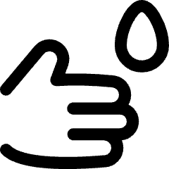 Hand Washing Icon from Flex Line Set