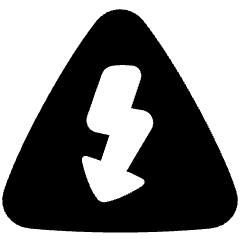 High Voltage Icon from Plump Solid Set