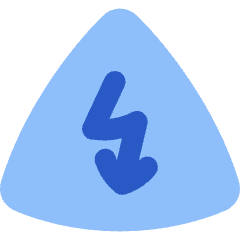 High Voltage Icon from Flex Flat Set