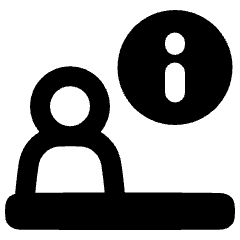 Information Desk Icon from Plump Remix Set