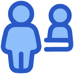 Information Desk Customer Icon from Plump Duo Set
