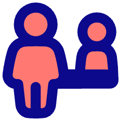 Information Desk Customer Icon from Plump Pop Set