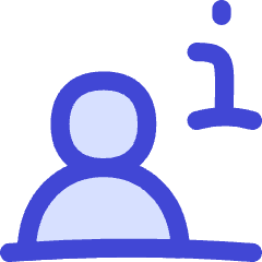 Information Desk Icon from Flex Duo Set