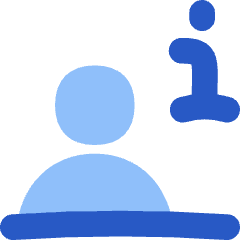 Information Desk Icon from Flex Flat Set