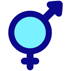 Intersex Symbol Icon from Plump Pop Set