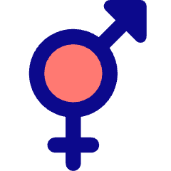 Intersex Symbol Icon from Core Pop Set