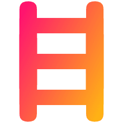 Ladder Icon from Plump Gradient Set