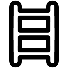 Ladder Icon from Plump Line Set