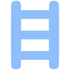 Ladder Icon from Plump Flat Set