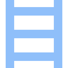 Ladder Icon from Sharp Flat Set