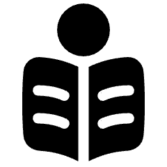 Library Icon from Plump Solid Set