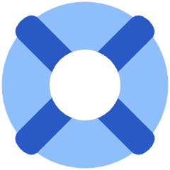 Lifebuoy Icon from Plump Flat Set