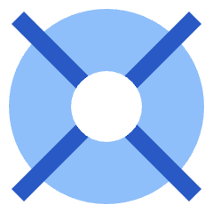 Lifebuoy Icon from Sharp Flat Set