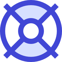 Lifebuoy Icon from Sharp Duo Set
