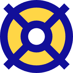 Lifebuoy Icon from Sharp Pop Set