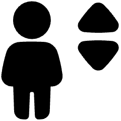 Lift Icon from Plump Solid Set