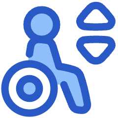Lift Disability Icon from Plump Duo Set