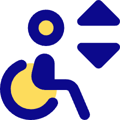 Lift Disability Icon from Core Pop Set