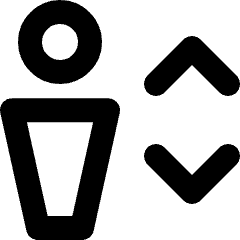 Lift Icon from Micro Line Set