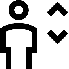 Lift Icon from Sharp Line Set