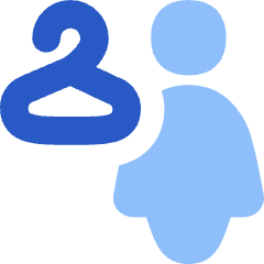 Locker Room Women Icon from Flex Flat Set