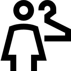 Locker Room Women Icon from Sharp Line Set