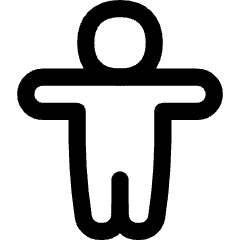 Man Arm Raises 1 Alternate Icon from Flex Line Set