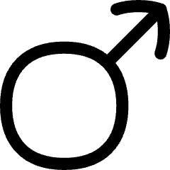 Man Symbol Icon from Flex Line Set